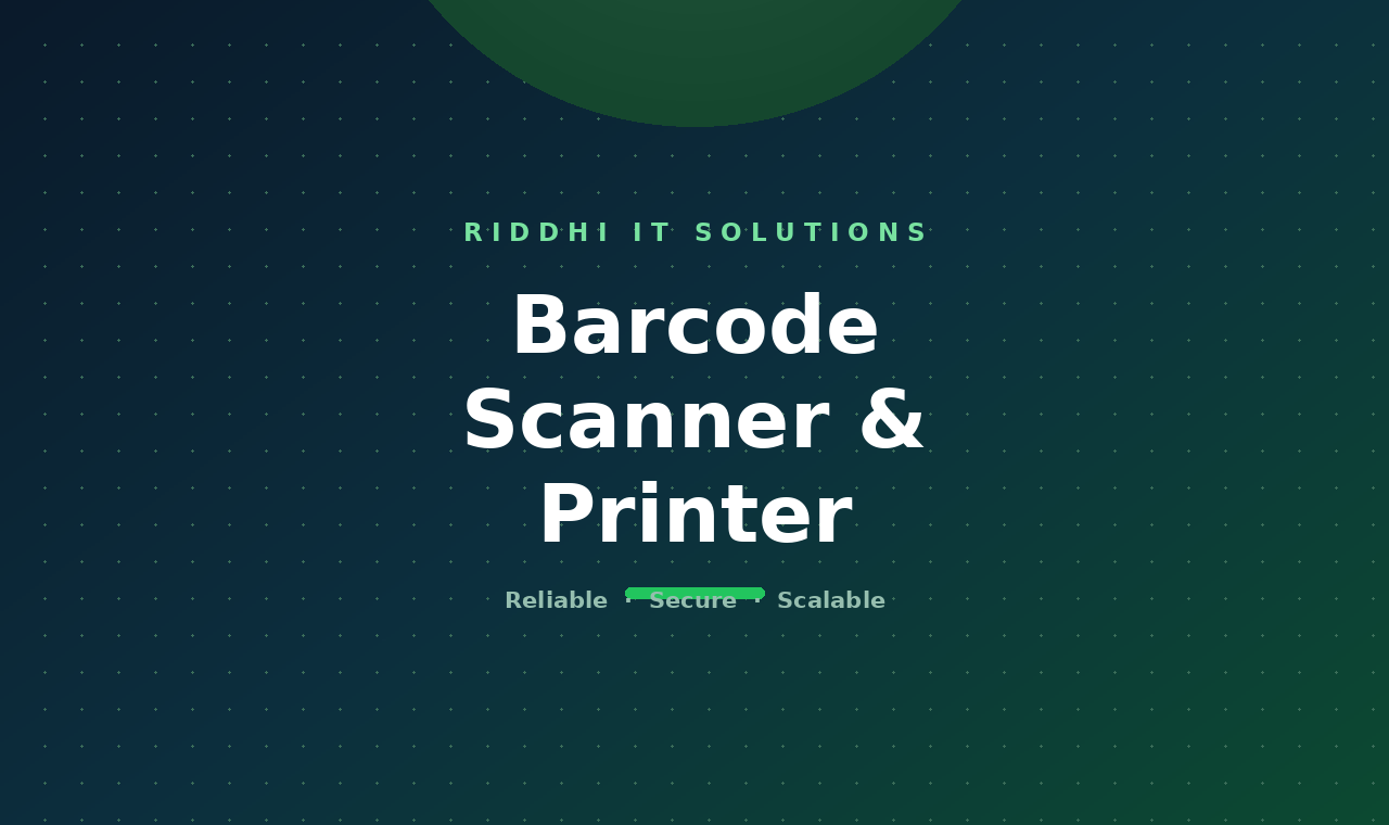 Barcode Scanner & Printer