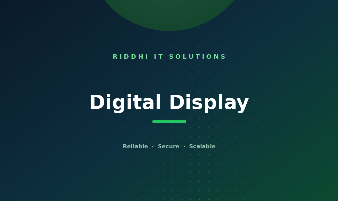 Digital Display